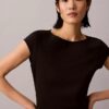 Vestido midi de punto Ponte