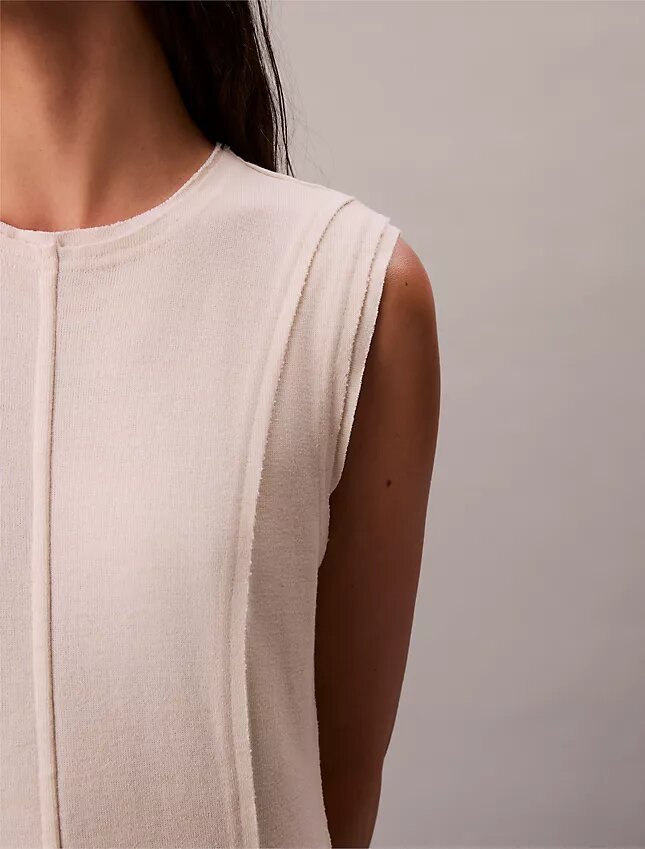 Vestido midi de punto suave Vestido midi de punto suave