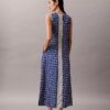 Vestido midi de sarga de viscosa estampada