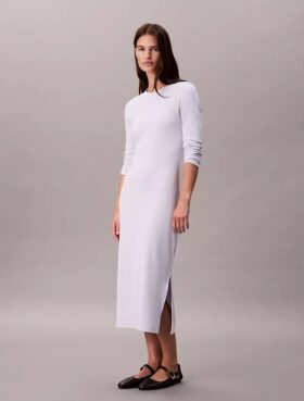 Vestido midi entallado