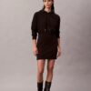 Vestido mini con capucha