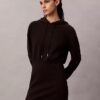 Vestido mini con capucha