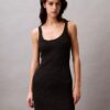 Vestido mini con punto de jersey Vestido mini con punto de jersey