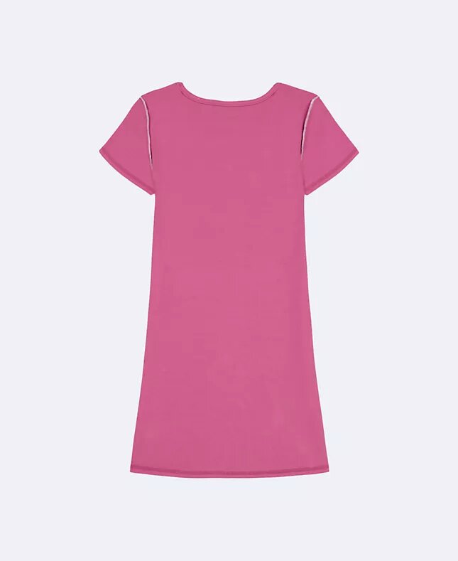 Vestido mini de camiseta con Monogram para niñas Vestido mini de camiseta con Monogram para niñas