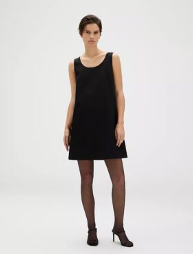 Vestido mini elástico refinado