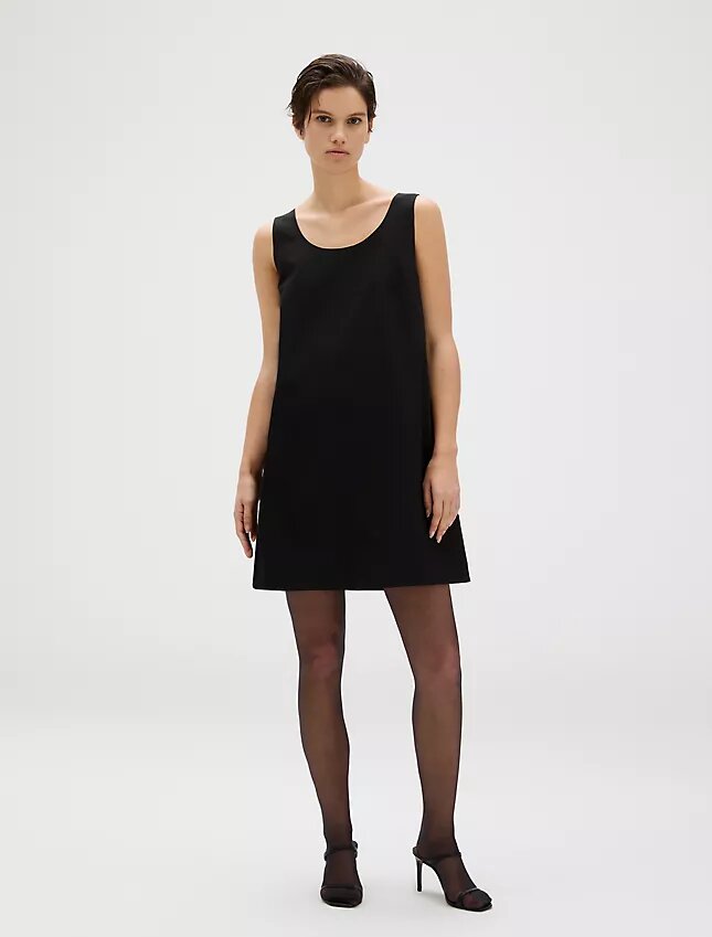 Vestido mini elástico refinado Vestido mini elástico refinado