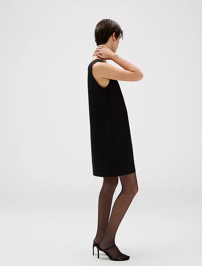 Vestido mini elástico refinado Vestido mini elástico refinado