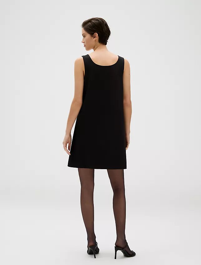 Vestido mini elástico refinado Vestido mini elástico refinado