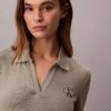 Vestido polo de canalé Monólogo