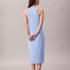 Vestido sin mangas midi con logotipo de Calvin Klein Vestido sin mangas midi con logotipo de Calvin Klein