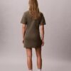Vestido sudadera corto con Monogram