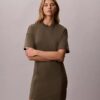 Vestido sudadera corto con Monogram