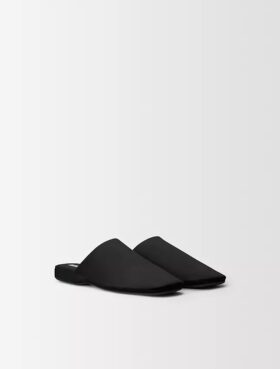 Zapatillas de satén de seda Hugh