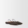Zapatos planos de satén de seda Lana Zapatos planos de satén de seda Lana